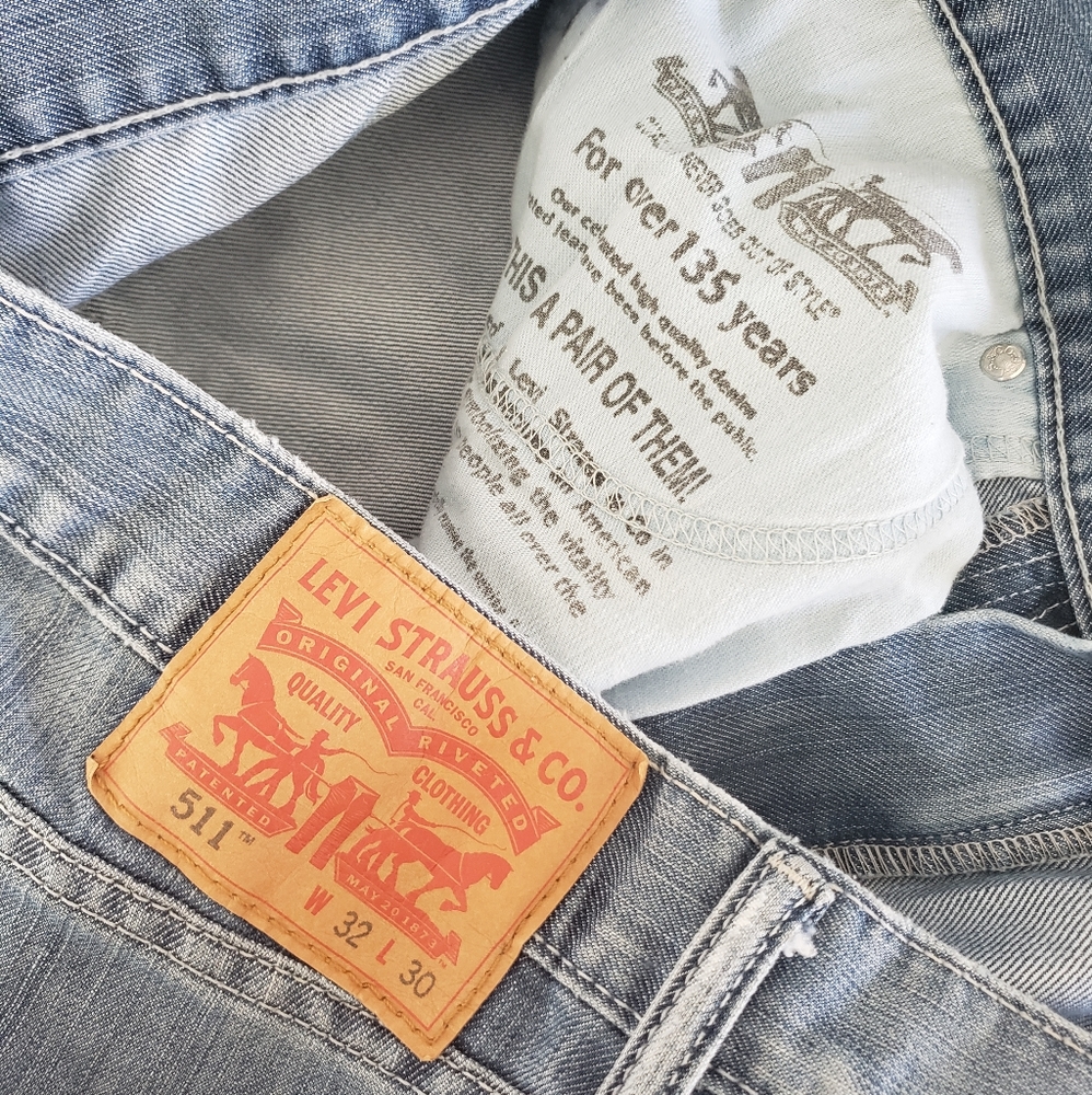 Denim LEVI 511 Straight Jean - Picture 3 of 3